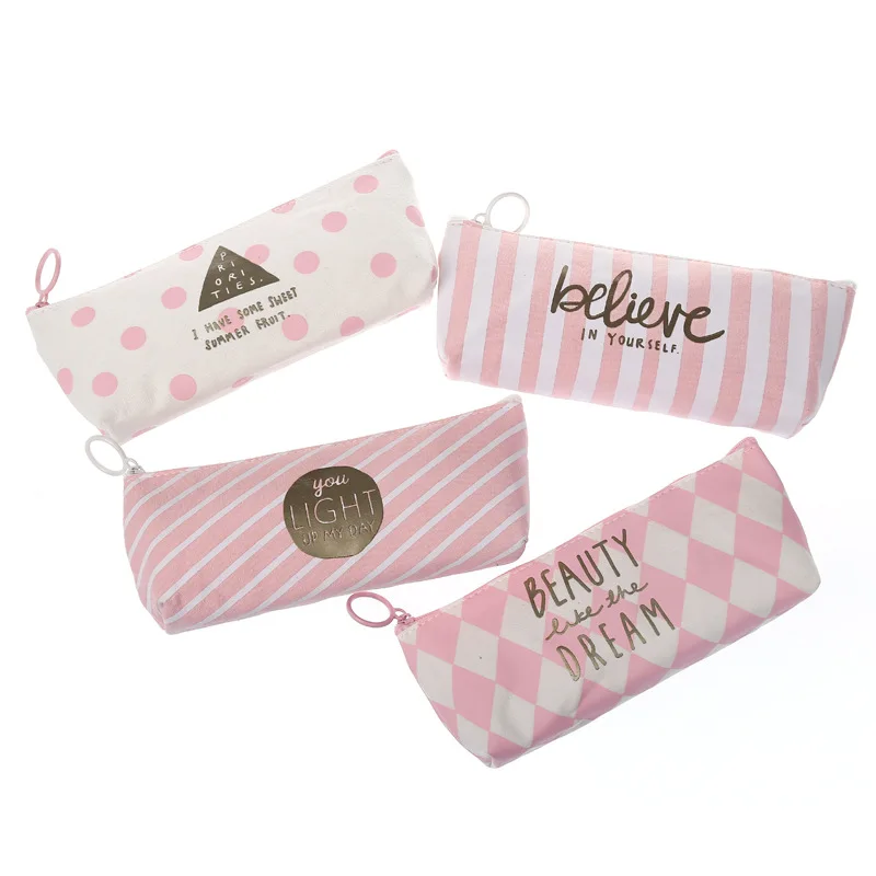 Cheap Pencil Case Pencil case Believe Pen Boxes For School Kids Kawaii