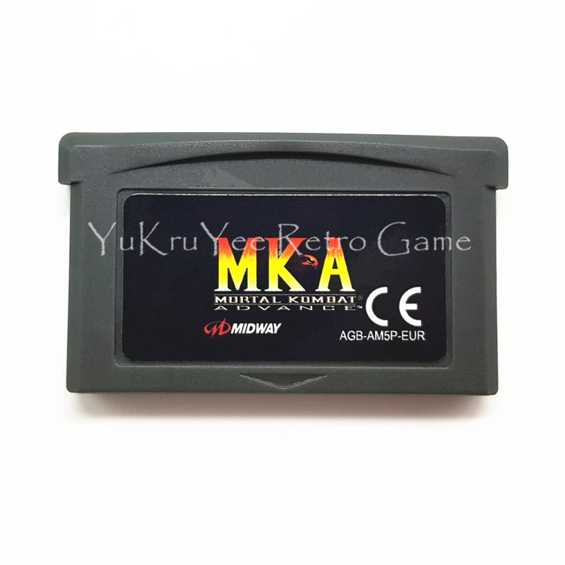 

Mortal Kombat Advance Video Game Memory Cartridge Card for 32 Bit Console Accessories EU Sticker Version