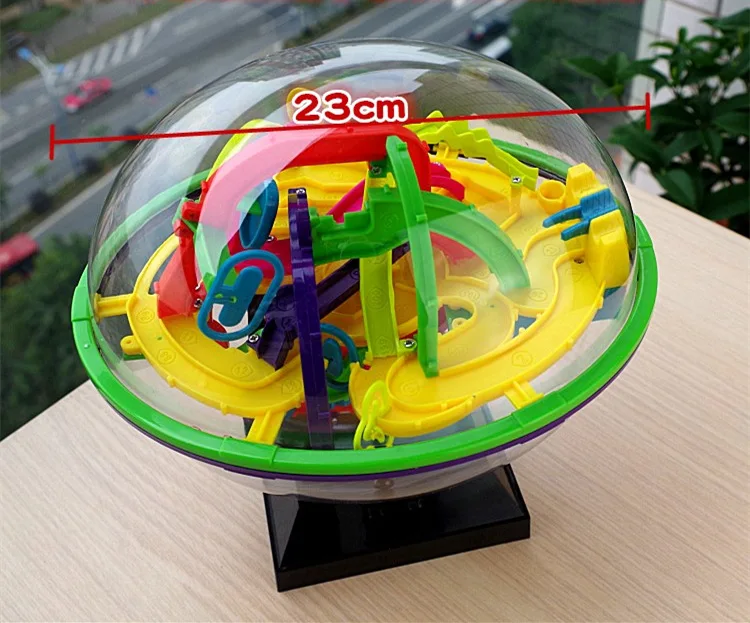 PLAYZOCO Cube Maze, Cube Puzzle, Three-dimensional Puzzle Cube, 3D Maze, Space Challenge Game, 3D Maze Puzzle, Suitable For Children And Adults, 8x8x8cm, Pink