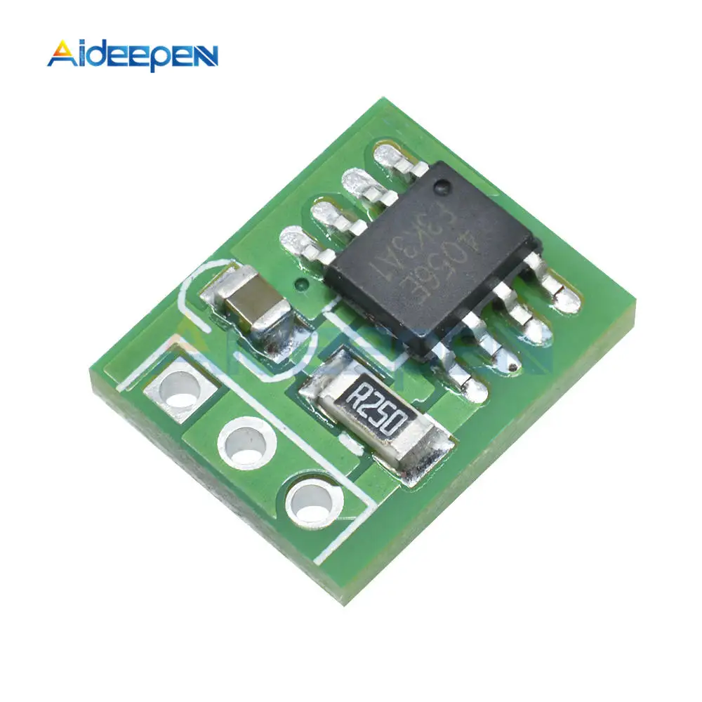 

DD08CRMB 5V 1A Ultra-small Li-ion Rechargeable Battery Solar Panel Charger Module instead TP4056 for 18650 Breadboard Power Bank