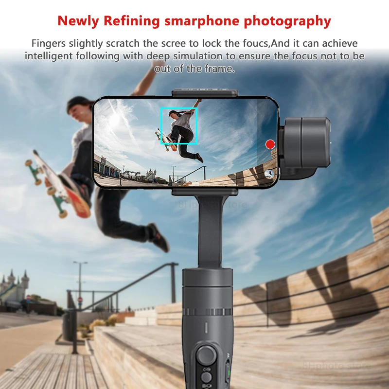  Feiyu tech Vimble 2 3-Axis Gimbal Smartphone Stabilizer with Extendable Handheld Remote Control PK 