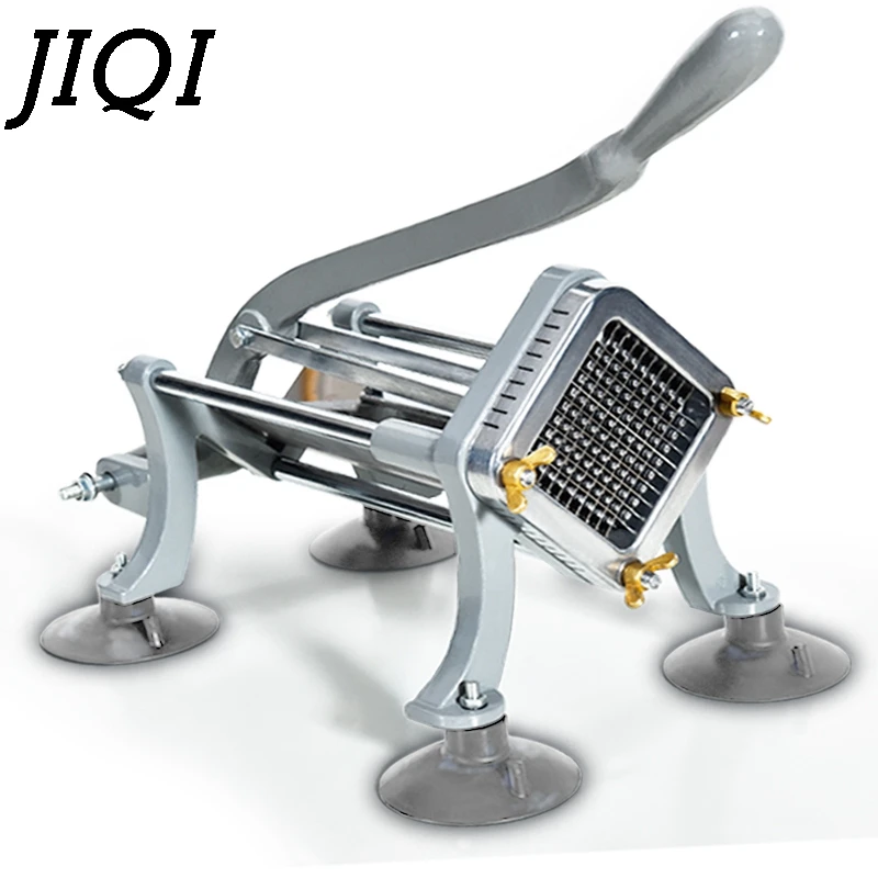 JIQI Potato chips making machine chips potato food French Fry Cutter Manual Kitchen Carrot Cucumber slice cutting machine 3