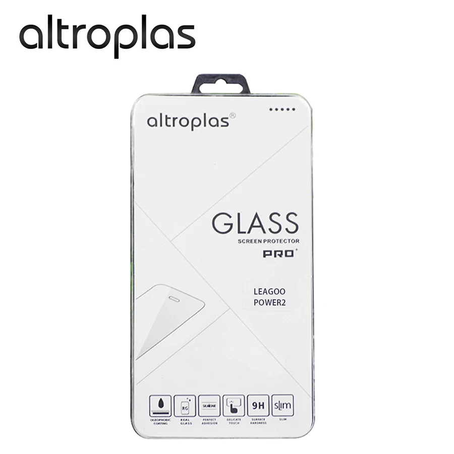 

Altroplas Brand Leagoo Power 2 Tempered Glass 9H Explosion-proof Protective Film Screen Protector for Leagoo Power2 Mobile Phone