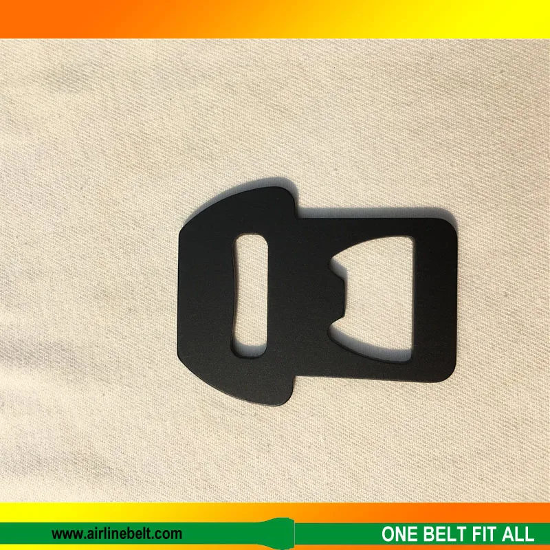 Nonrust металлический самолет сидений пряжка на ремешке пива открывалка подарок