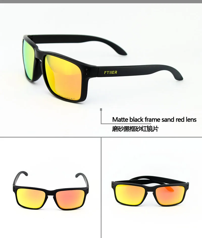 Ftiier для езды на мотоцикле, велосипеде, солнцезащитные очки, очки для велосипедной езды TR90 открытая спортивная рыбалка MTB Для мужчин Для женщин поляризованные очки солнцезащитные очки