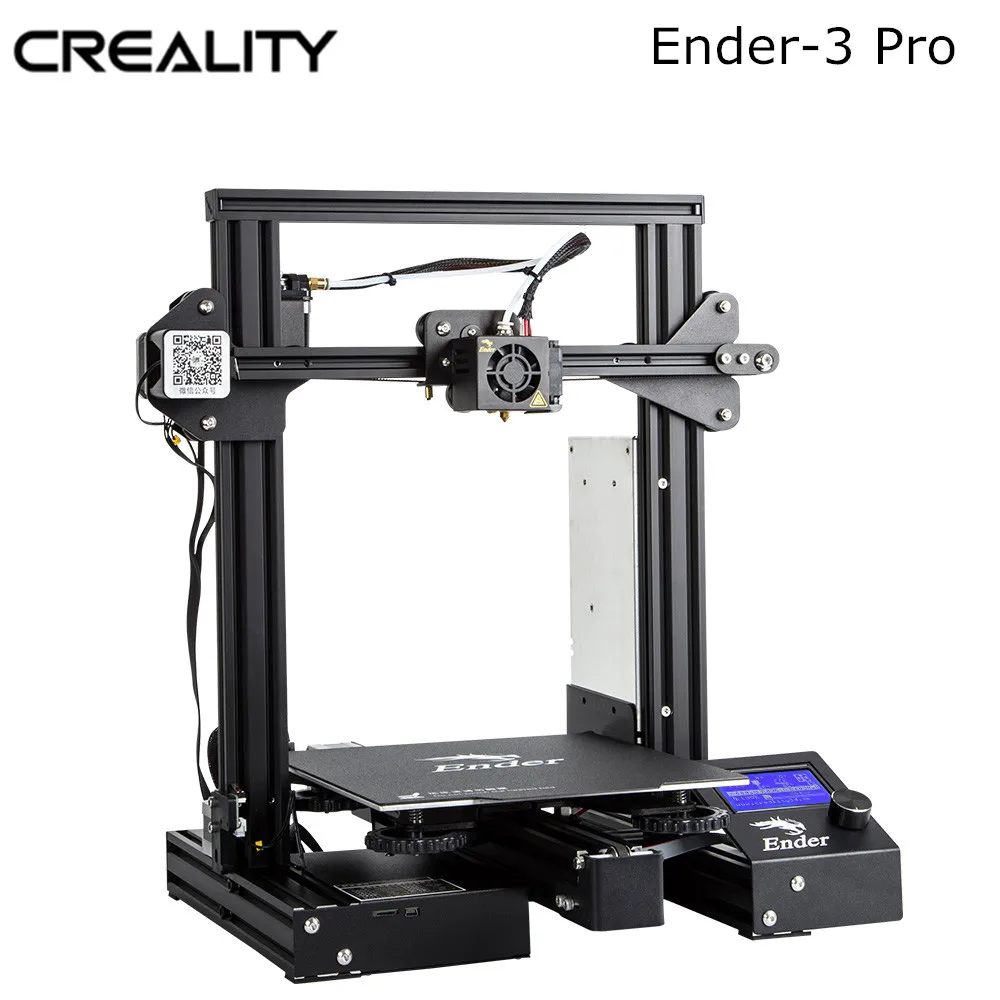 Newest Upgrade Ender-3 Pro CREALITY 3D Printer Kit With Cmagnetic Bulid Sticker Resume Print Power Off Brand Power Supply