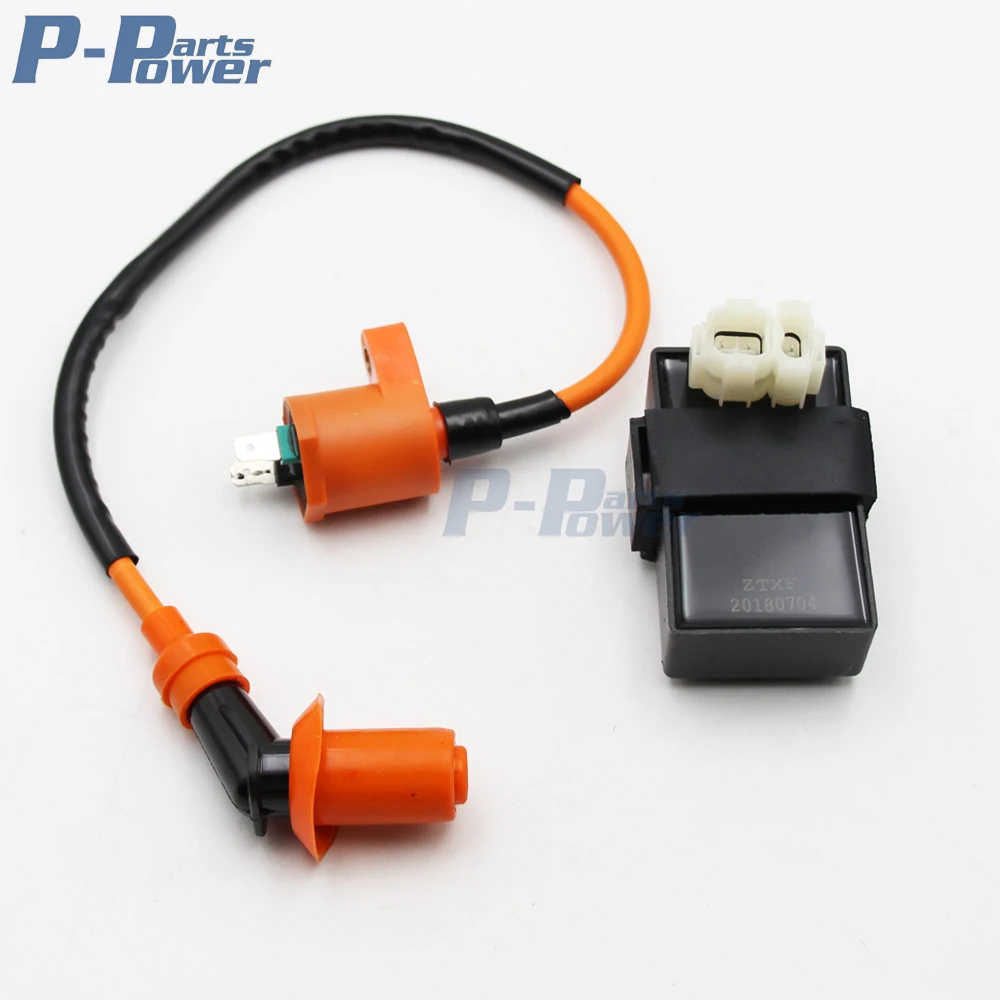 

Performance Ignition Coil DC CDI For Kymco SYM Vento Scooter GY6 Engine Parts NEW