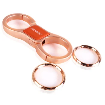 

New Fashion High Quality Alloy Car Key Rings Car Accessories Car Waist Hanged Key Chain Universal Cars Key Rings hot selling