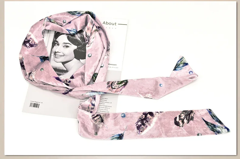 Женский Длинный шарф 200x6 см роскошной бархатной тесьмой в цветочек, в горошек, с рисунком ананаса галстук в шотландскую клетку шарфы ремень