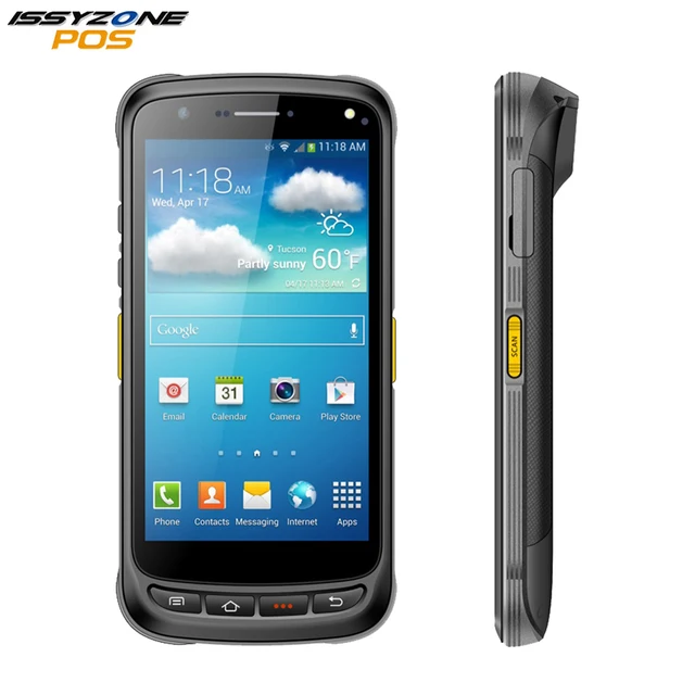 Android POS Terminal Industrial Mobile PDA with 2D QR Zebra Barcode