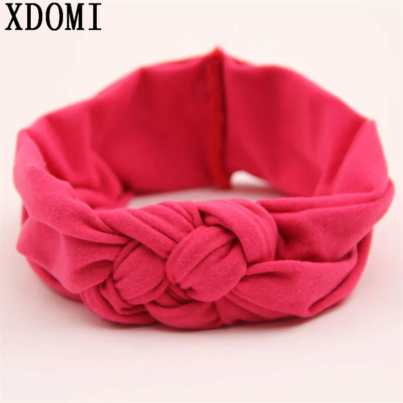 hot sale top quality cotton children headbands girls head wraps Baby