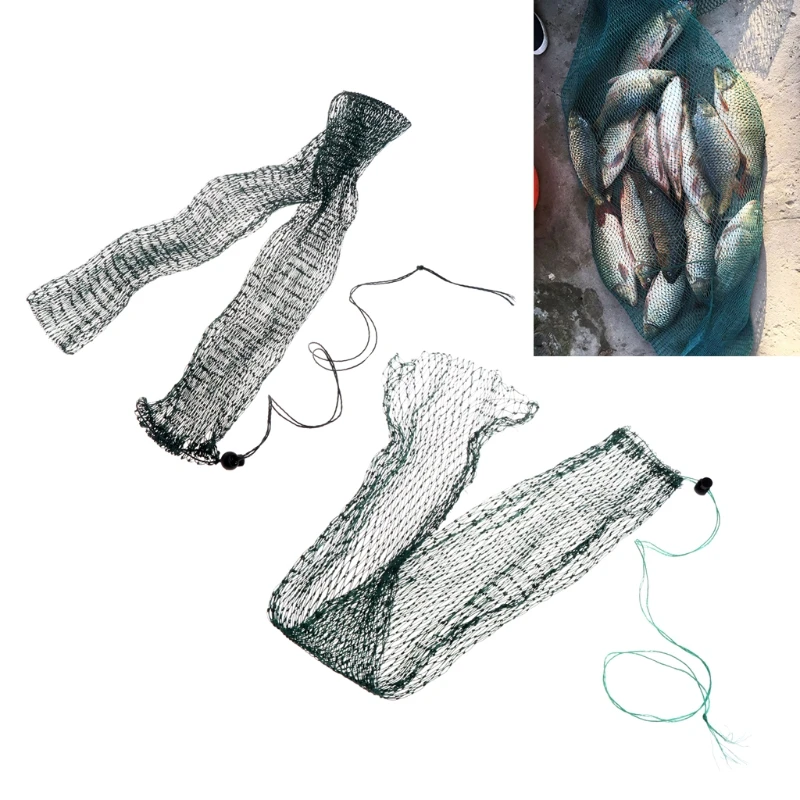

Fishing Net Trap Nylon Mesh Cast Fishery Accessories Simple Load Fish Bag Tackle