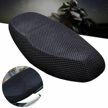 New Practical Motorcycle Net Polyester Seat Cover Electric Bike 3D Mesh Protector Cushion New Practical Motorcycle Net Polyester Seat Cover Electric Bike 3D Mesh Protector Cushion
