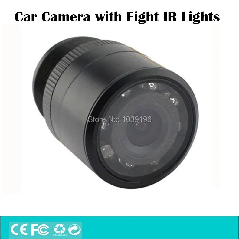 

Universal Mini Night Vision Color Reverse Backup Car Rear View Camera 28mm 480 TVL 170 Degrees Waterproof IP67 for All the Cars