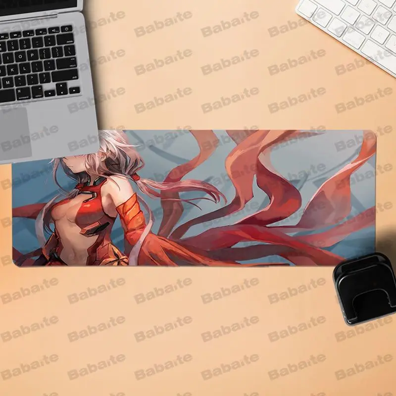 Babaite высокое качество Guilty Crown(GC) Yuzuriha Inori Ноутбук игровой резиновый коврик для мыши для cs dota 2 геймерский коврик для мыши бесплатный коврик для мыши