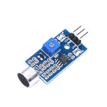 

50pcs Wholesale Sound Detection Sensor Module Sound Sensor Intelligent Vehicle
