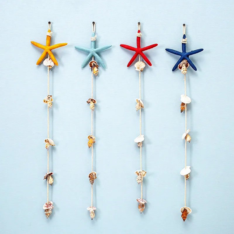 Mediterranean shell string starfish string kindergarten decoration pendant children marine decoration pendant wall hangings