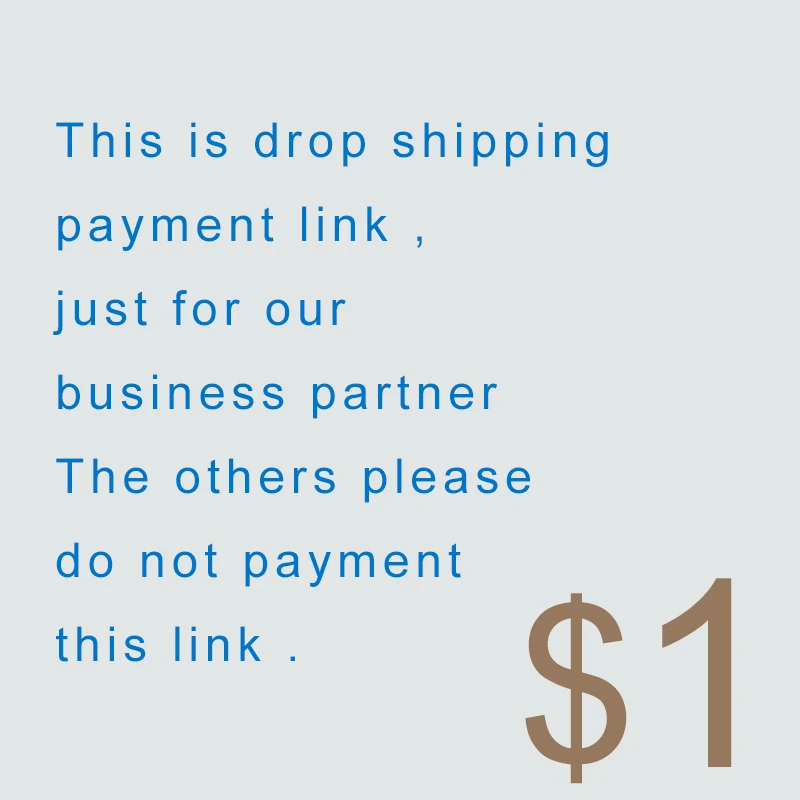 

Payment Link for Drop Shipping