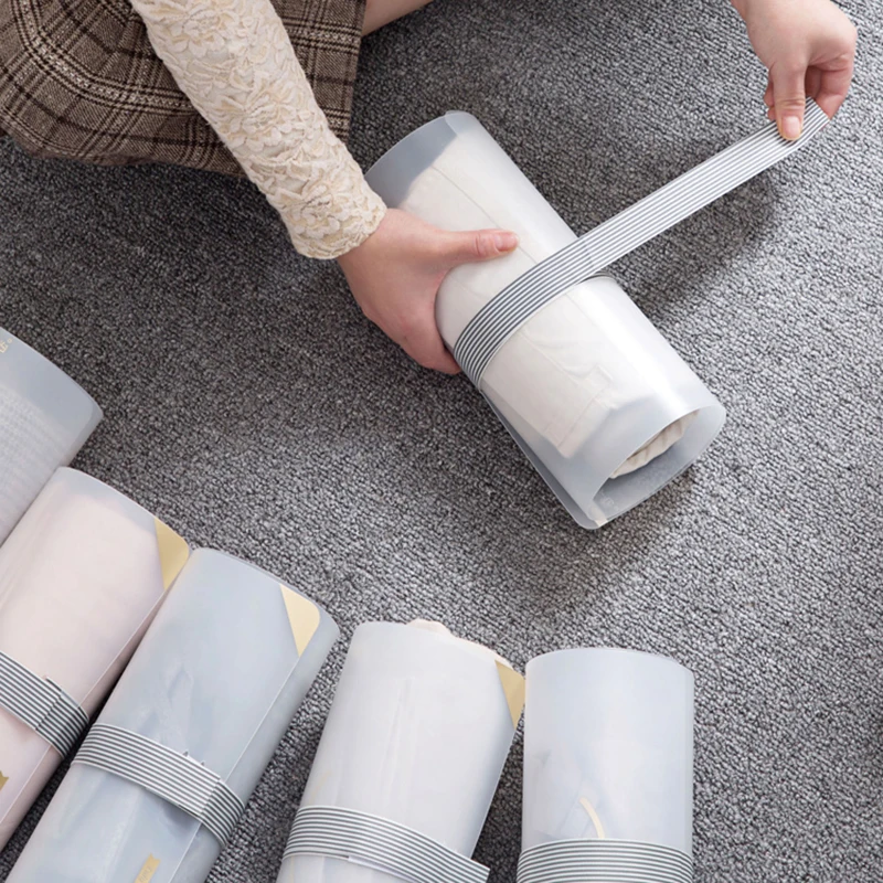 

1PC Roll Clothes Home Adult Shirt Pants Storage Artifact Lazy Folding Board Travel Wardrobe Drawers Fast Clothes Folding Board
