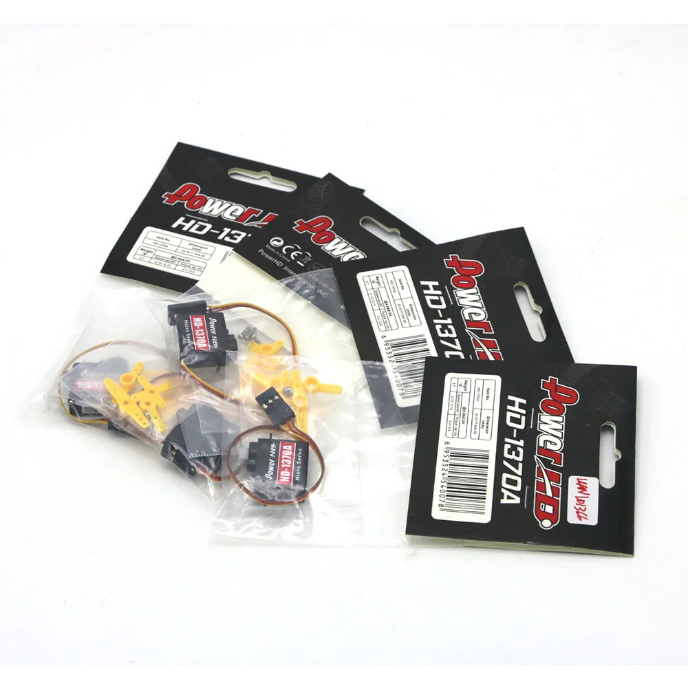 4 шт./лот Мощность HD 1370A Micro Mini Servo 3 7G сервопривод для RC Drone F3P EP200 +|mini servo|power hdservo 3.7g |