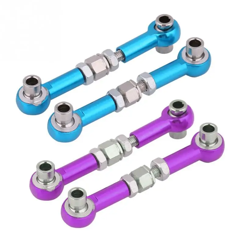 CNC Machined Aluminium Alloy Steering Linkage Rod RC Car Upgrade