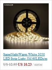 SuperNight 5050 SMD RGB Светодиодные ленты 5 м 60 светодиодный s/М DC 12 V ленточный светильник IP65/Non Водонепроницаемый Светодиодная лента для дома