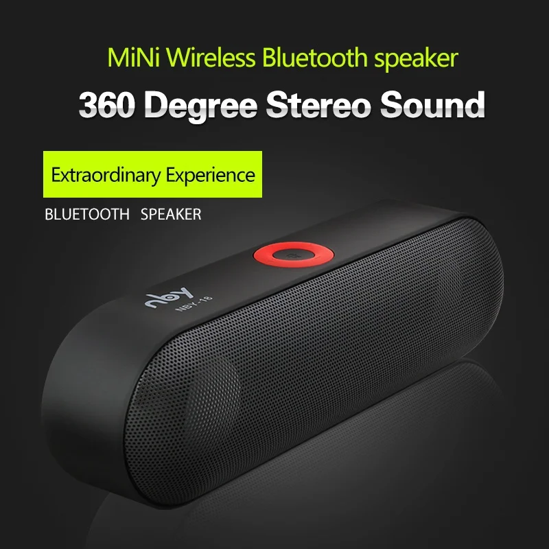 Mini Bluetooth Динамик Портативный Беспроводной звук Системы 3D музыке стерео объемного