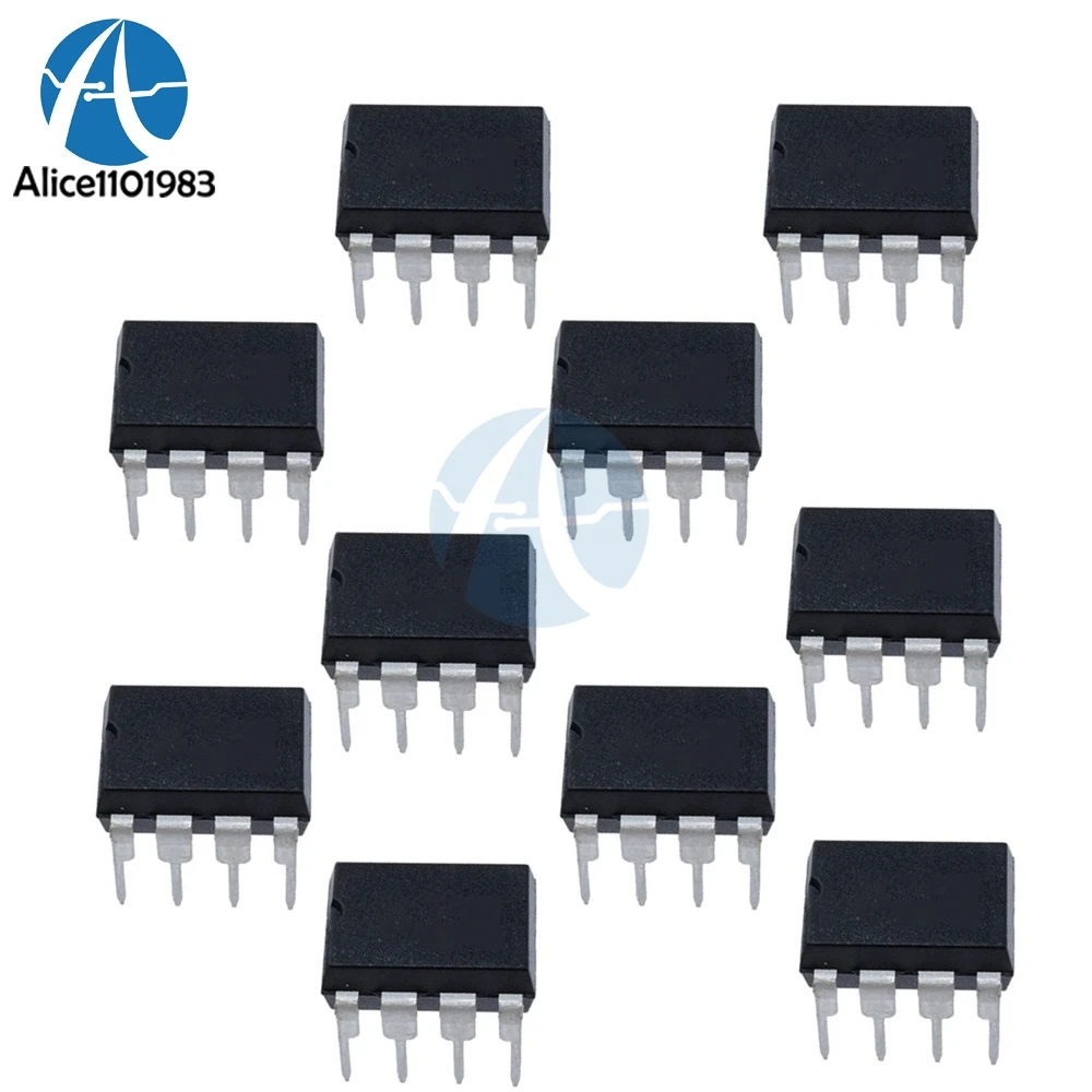 50 шт. TDA2822M DIP8 TDA2822 DIP IC чип AMP AUX усилитель новый оригинальный 8 8DIP|Интегральные