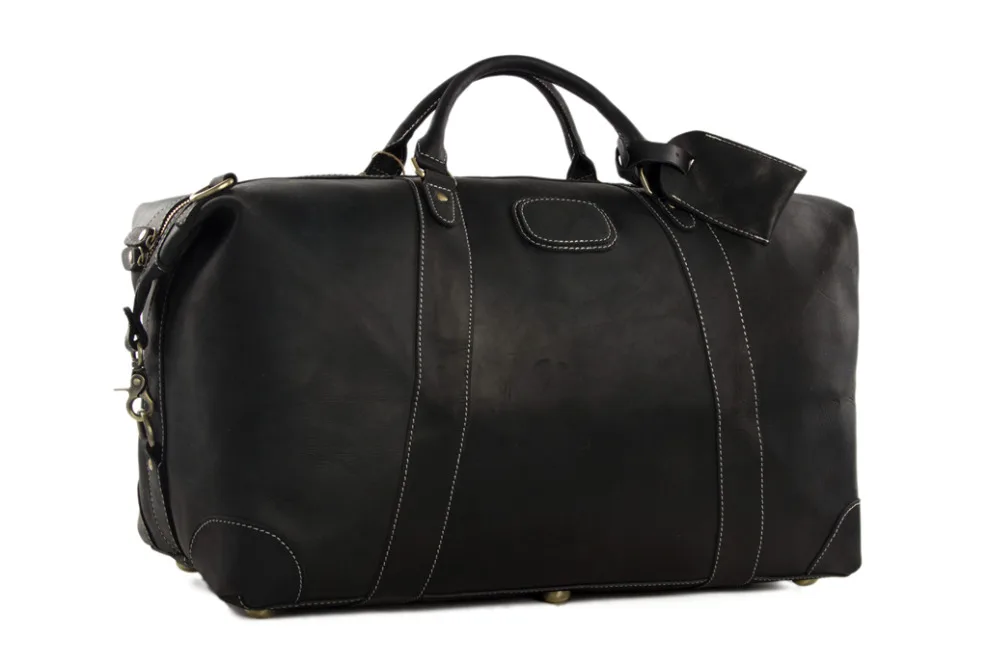 leather travel duffle bag (2)