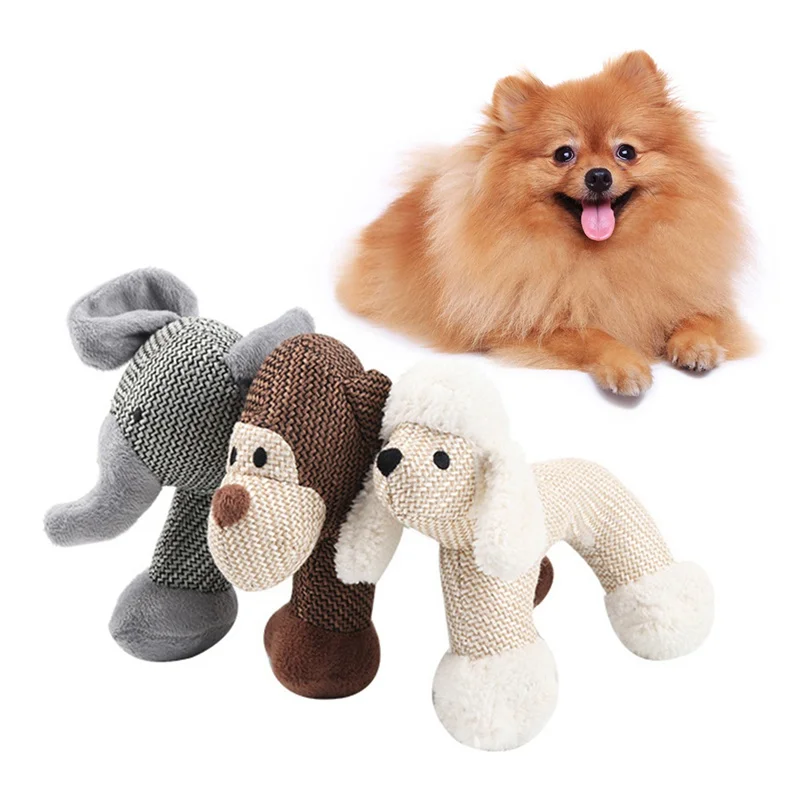 

Pets Supplies Dog Chew Toys for Small Large Dogs Bite Resistant Dog Squeaky Duck Toys Interactive Squeak Puppy Dog Toy