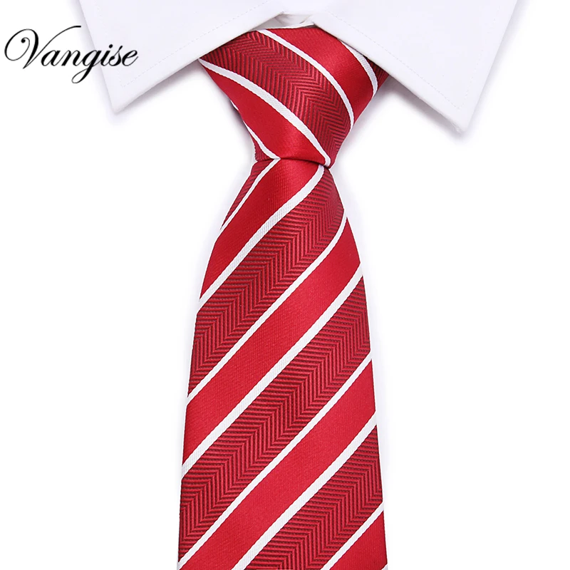 

Fashion Mens Accessories Plaid Polyester Ties for Men Brand Neckwear Business Wedding 8 cm Skinny Grooms Necktie for Suit Shirt