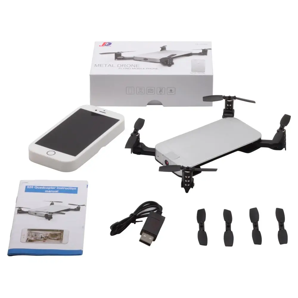 LeadingStar-JXD520-Foldable-Pocket-RC-Drone-with-720P-HD-Camera-Optical-Flow-Localization-Mini-Selfie-Quadcopter (3)