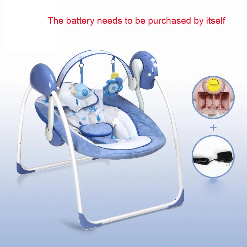 Safety Baby Rocking Chair Electric Cradle Children Sleepy Baby Artifact Cradle Bed Baby Comfort Recliner