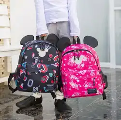 Новый детский сад рюкзак Детский рюкзак для мальчиков и девочек с Микки 3-6year лет школьный