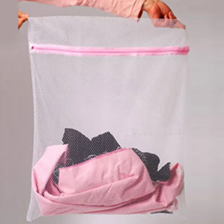 3 Sizes Zippered Mesh Laundry Wash Bags Foldable Delicates 3 Sizes Zippered Mesh Laundry Wash Bags Foldable Delicates Bra Socks Underwear Washing Machine Clothes Protection Net