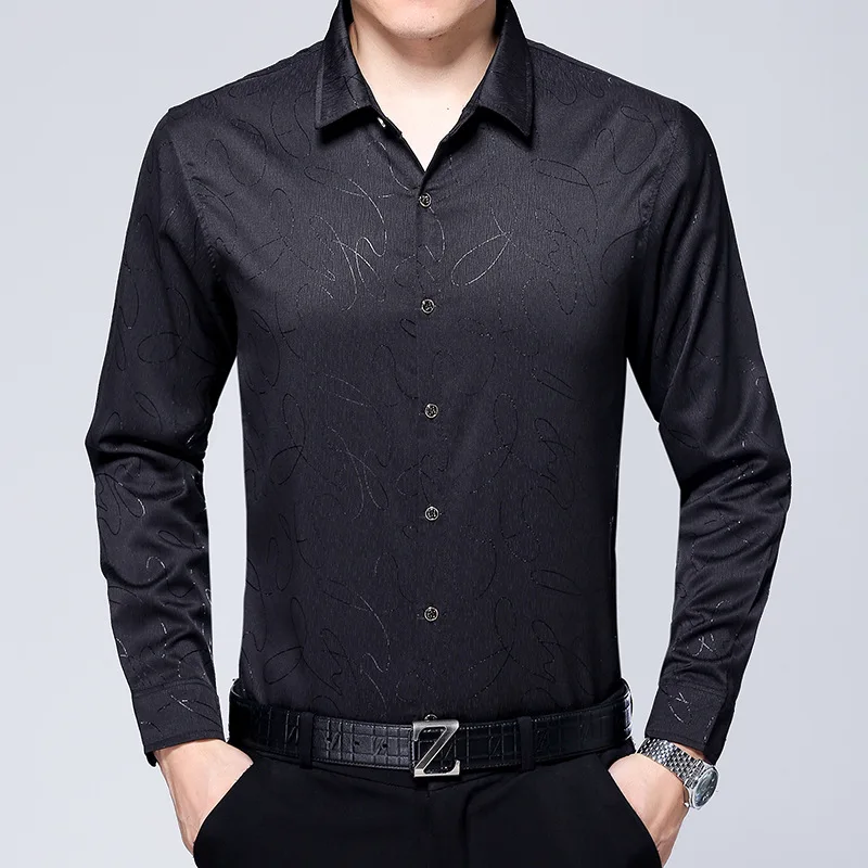 Купить Черную Шелковую Рубашку Мужскую