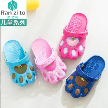 

Kid sandals Children Shoes Girls Boys Sport Shoes Antislip Soft Bottom Kids Baby Sneaker Casual Flat Sneakers flip flop