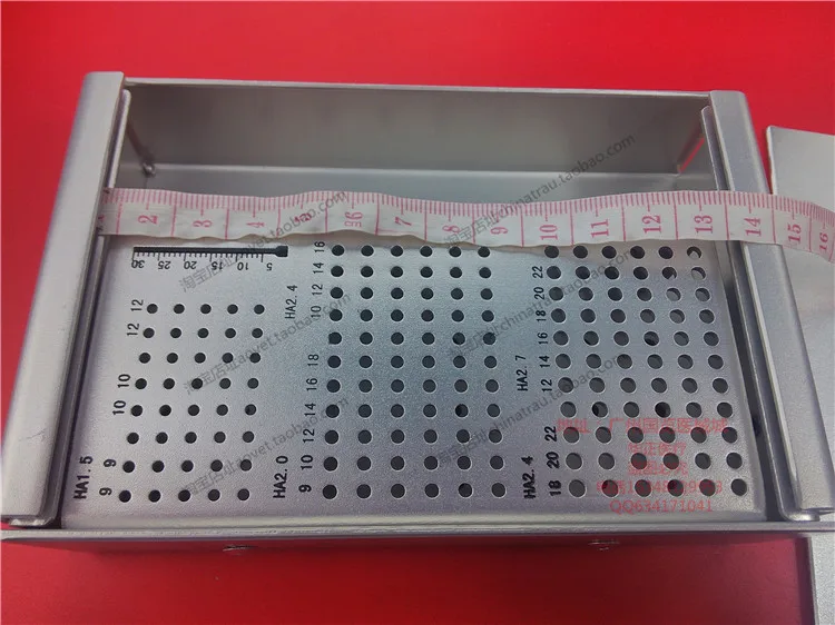 Медицинская ортопедическая коробка для инструментов из алюминиевого сплава, Винтовая Коробка для инструментов, коробка для стерилизации