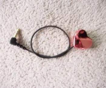 

500pcs/lot Earphone Sharing Device Heart Shape Earphone Splitter Adapter Earphone 1 to 2 Converter 3.5mm Plug