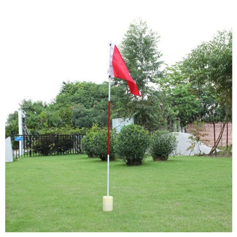 Для применения на приусадебном участке Golf Hole Pole Cup флаг установка шеста Green Flagstick