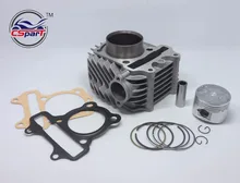 52 4mm Cylinder Piston Ring Gasket kit Super Glod GY6 125CC Kazuma Jonway ATV Quad Scoote