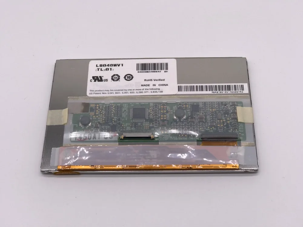 

100% тестирование LB048WV1-TL01 Оригинал класса A + 4,8 "дюймовый TFT ЖК-дисплей Панель один год гарантии