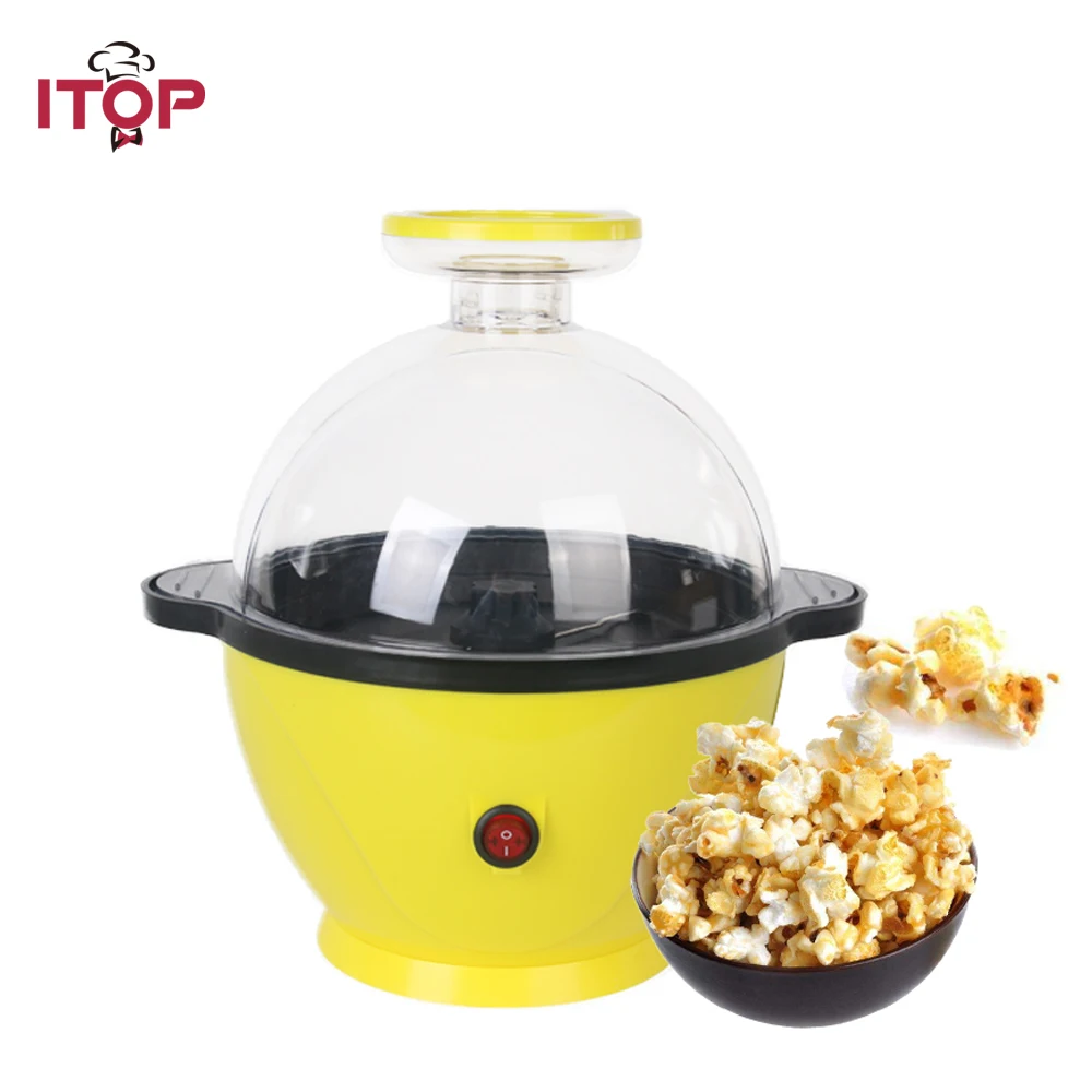 

ITOP Yellow Cute Corn Popper Electric Household Appliance Small popcorn machine