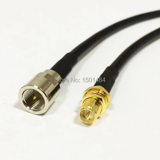 Новый RP SMA Женский Джек переключатель FME штекер RF коаксиальный кабель RG58 по