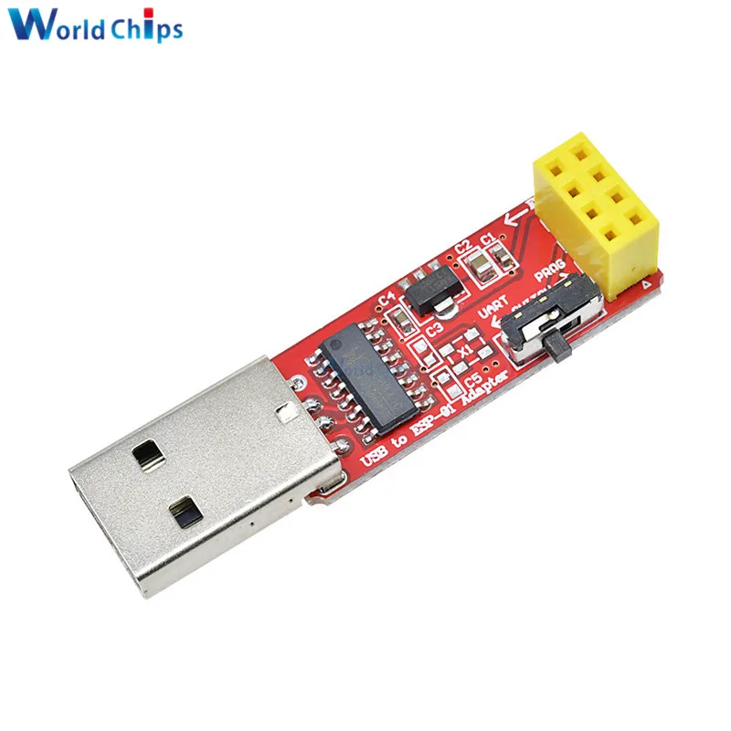ESP01 Programmer Adapter ESP-01S WIFI Module UART CH340G USB to ESP8266 