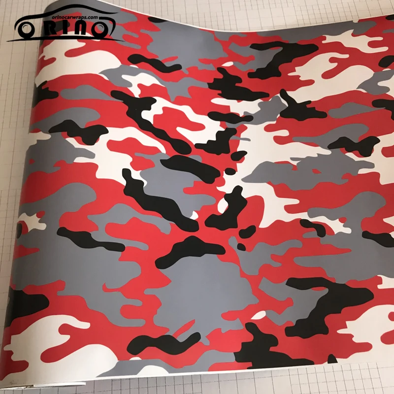 Camouflage Vinyl Film Wrap-8