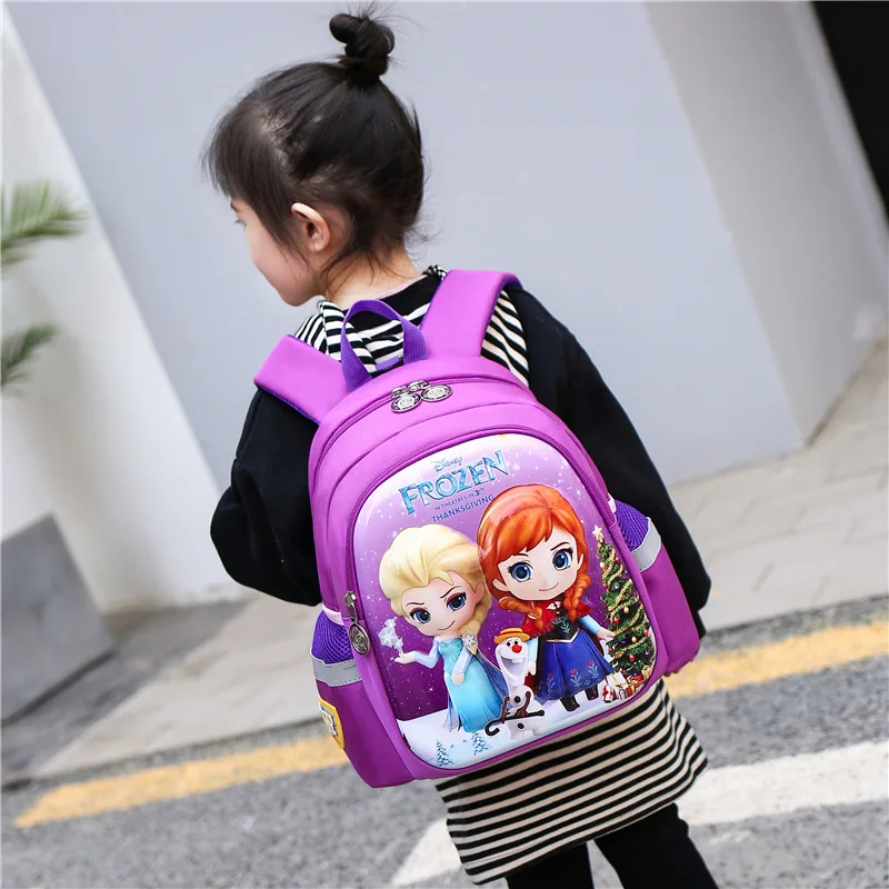 

Disney cartoon children anti-lost package kindergarten bag frozen girl boy cute anti-lost 3-6 years old baby small backpack