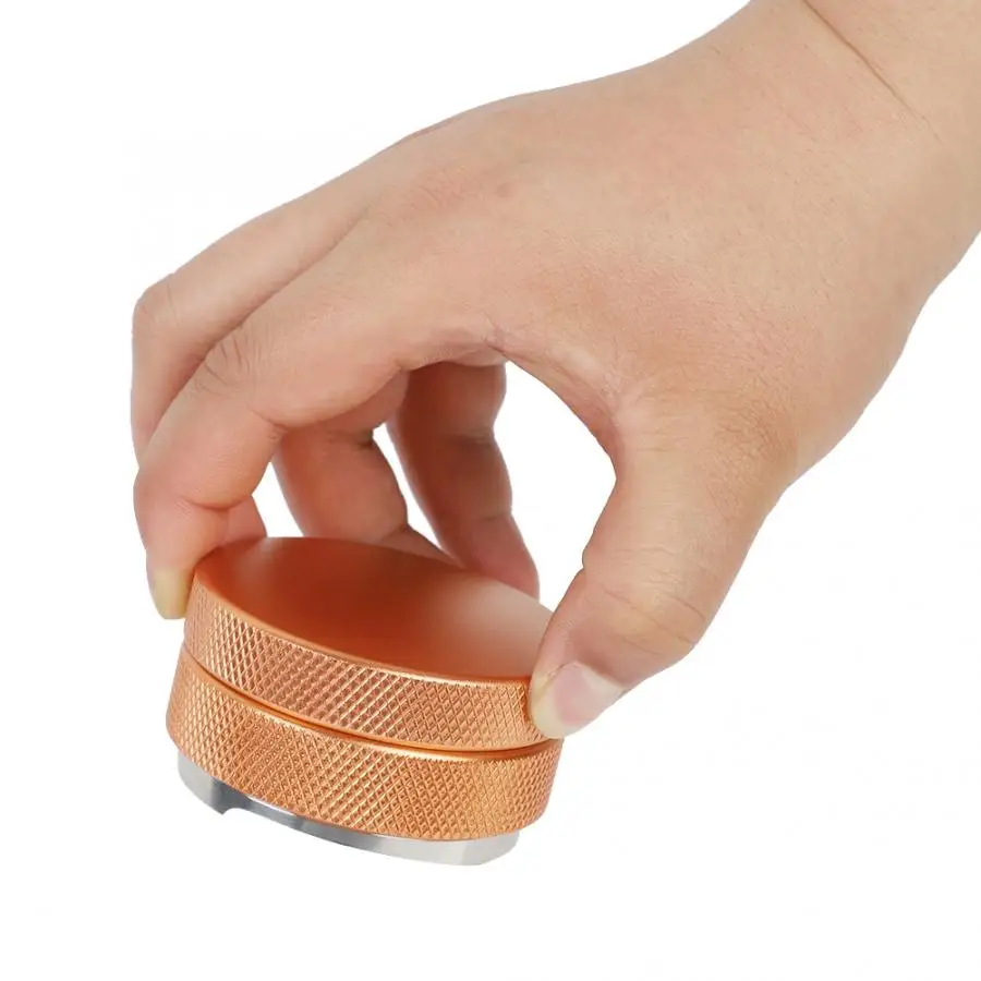 Coffee Tamper Coffee Making Stainless Steel 58mm Coffee Distributor Adjustable Coffee Powder Press Flat Press Tamper Espresso Coffee Tamper Coffee Making Stainless Steel 58mm Coffee Distributor Adjustable Coffee Powder Press Flat Press Tamper Espresso