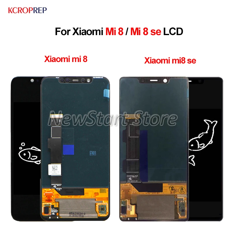 

6.21 "For Xiaomi Mi 8 LCD 5.88" For Xiaomi Mi 8 se LCD Display Touch Screen Assembly For Xiaomi Mi8 Mi 8se Mi8 se lcd With Frame