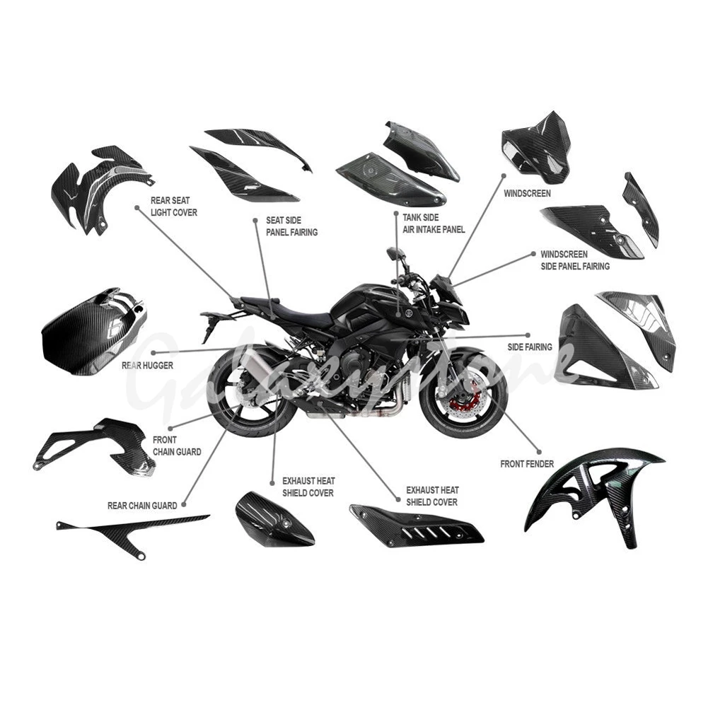AnXin Film de Protection Anti-Rayures pour Tableau de Bord pour Yamaha MT10 FZ10 2016 2017